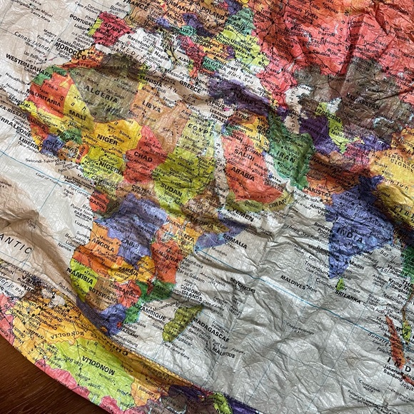 Vintage World Map Tote Bag! - Picture 3 of 5